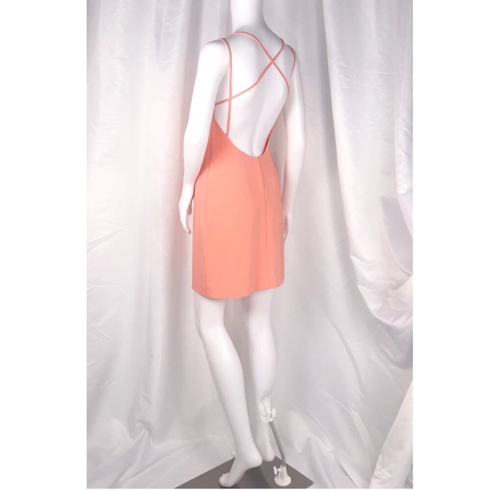 French Connection Coral Backless Strappy Slip Dress Size 10 - Picture 2 of 16